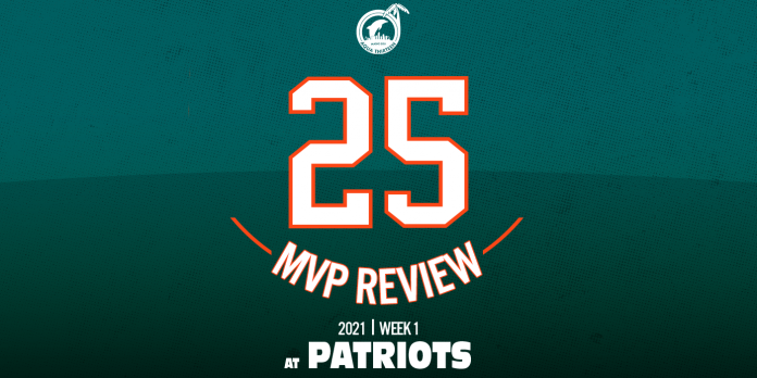 MVP Review: Week 1 at Patriots