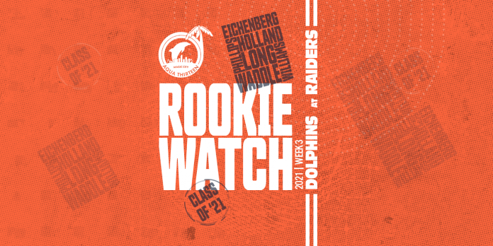 Rookie Watch - Game 3 vs Las Vegas Raiders