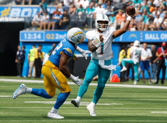 Tua, Hill shine in Dolphins exciting week 1 win