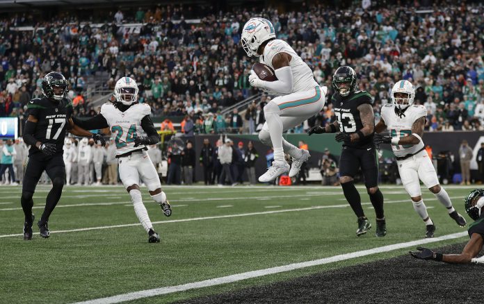 Dolphins offence sloppy again in 34-13 crushing