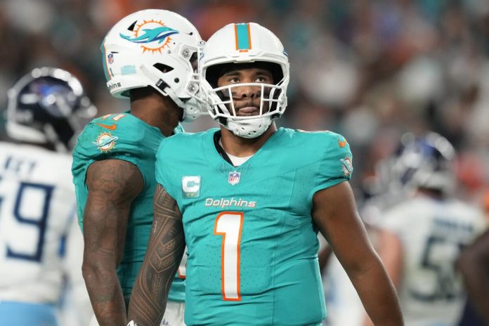 Dolphins offence comes up short in 28-27 MNF loss